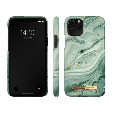 iPhone 11 PRO iDeal Of Sweden nugarėlė Mint Swirl Marble 2