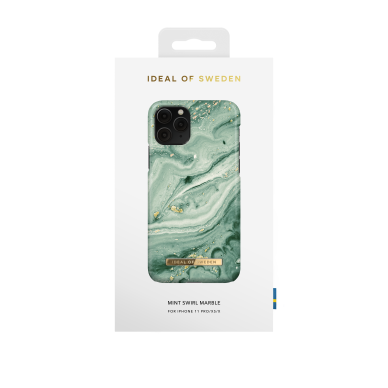 iPhone 11 PRO iDeal Of Sweden nugarėlė Mint Swirl Marble 1