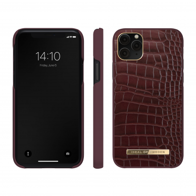 iPhone 11 PRO iDeal Of Sweden nugarėlė Scarlet Croco 2