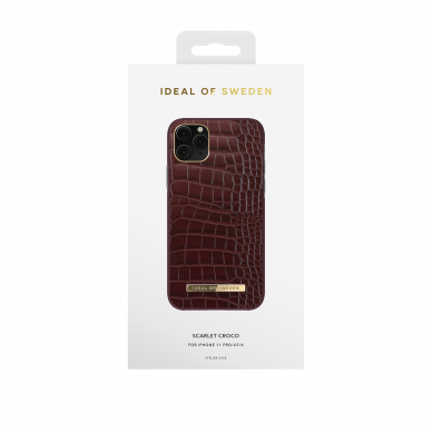 iPhone 11 PRO iDeal Of Sweden nugarėlė Scarlet Croco 1