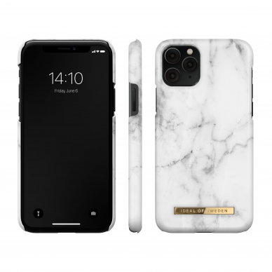 iPhone 11 PRO iDeal Of Sweden nugarėlė White Marble 2