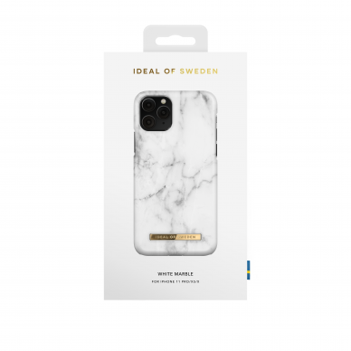 iPhone 11 PRO iDeal Of Sweden nugarėlė White Marble 1