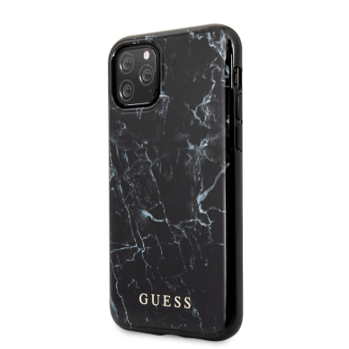 iPhone 11 PRO juoda GUESS nugarėlė GUHCN58PCUMABK 2