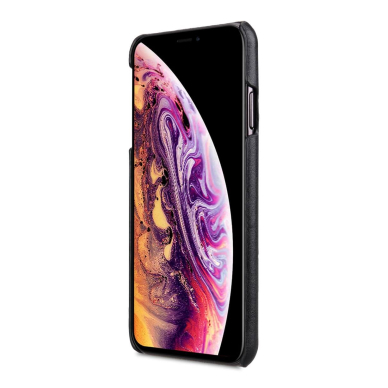 iPhone 11 Pro juoda odinė MELKCO CARD V2 nugarėlė 1