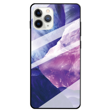 iPhone 11 PRO marble glass nugarėlė Style C 4