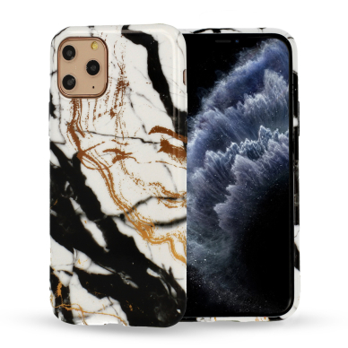 iPhone 11 PRO MARBLE SILICONE nugarėlė Design2