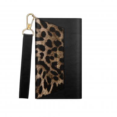 iPhone 11 PRO MAX iDeal Of Sweden dėklas Cassette Clutch Midnight Leopard