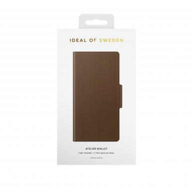 iPhone 11 PRO MAX iDeal Of Sweden dėklas Intense Brown 4