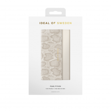 iPhone 11 PRO MAX iDeal Of Sweden dėklas Signature Clutch Pearl Python 1