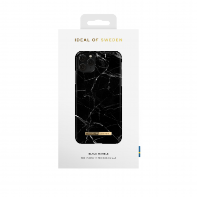 iPhone 11 PRO MAX iDeal Of Sweden nugarėlė Black Marble 1