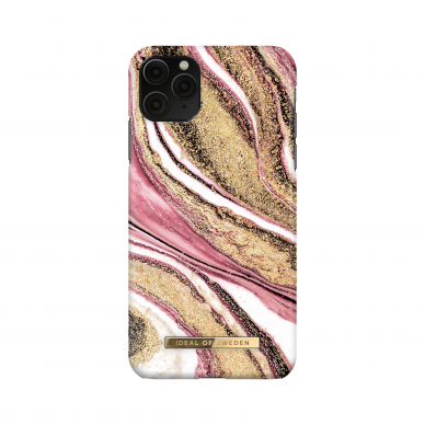 iPhone 11 PRO MAX iDeal Of Sweden nugarėlė Cosmic Pink Swirl