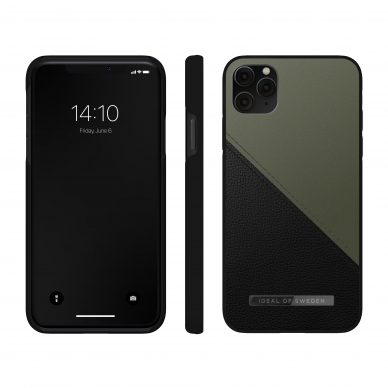 iPhone 11 PRO MAX iDeal Of Sweden nugarėlė Onyx Khaki 2