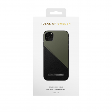 iPhone 11 PRO MAX iDeal Of Sweden nugarėlė Onyx Khaki 1