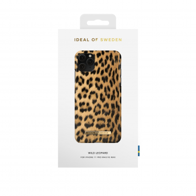 iPhone 11 PRO MAX iDeal Of Sweden nugarėlė Wild Leopard 1