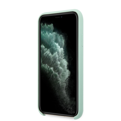 iPhone 11 PRO mėtos spalvos GUESS nugarėlė GUHCN58LSLMGG 1