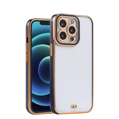 iPhone 11 PRO skaidri+mėlyna ANGEL EYES nugarėlė