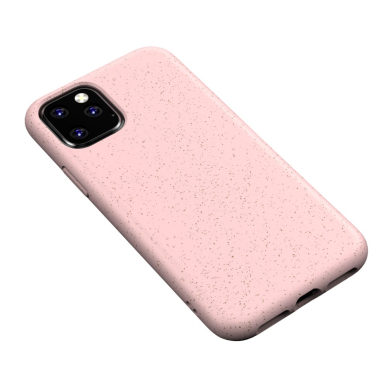 iPhone 11 Pro šviesiai rožinė ECO wheat nugarėlė 1