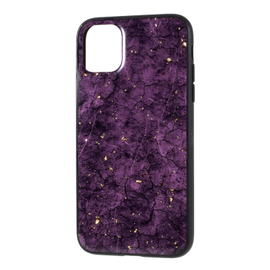 iPhone 11 Pro violetinė EPOXY MARBLE nugarėlė 1