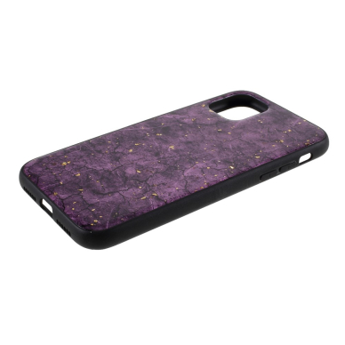 iPhone 11 Pro violetinė EPOXY MARBLE nugarėlė 3