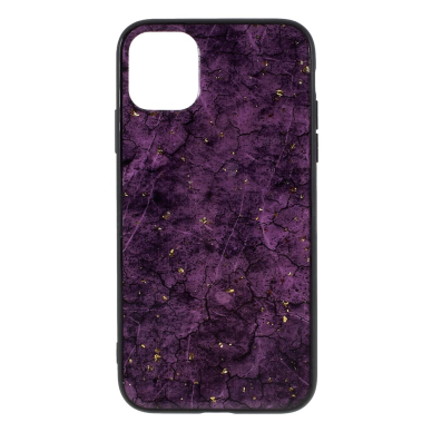 iPhone 11 Pro violetinė EPOXY MARBLE nugarėlė