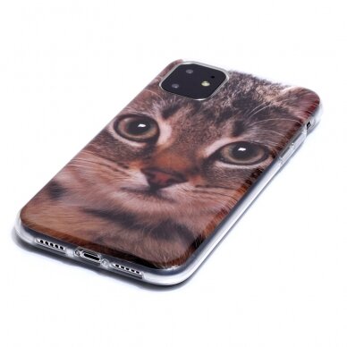 iPhone 11 Tracy nugarėlė Cat Face 1