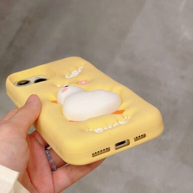 iPhone 12 / 12 PRO Tracy nugarėlė 3D Cartoon Duck 8