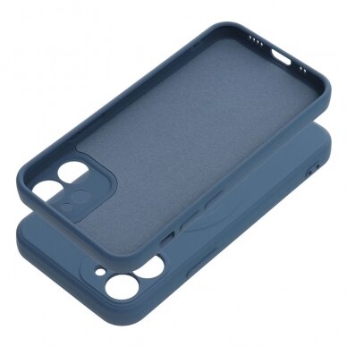 iPhone 12 MINI blue MagSilicone nugarėlė 2