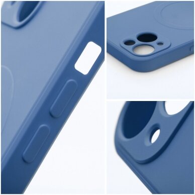 iPhone 12 MINI blue MagSilicone nugarėlė 8