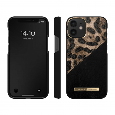 iPhone 12 MINI iDeal Of Sweden nugarėlė Midnight Leopard 1