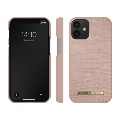 iPhone 12 MINI iDeal Of Sweden nugarėlė Rose Croco 1