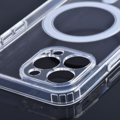 iPhone 12 PRO clear MagSilicone nugarėlė 2