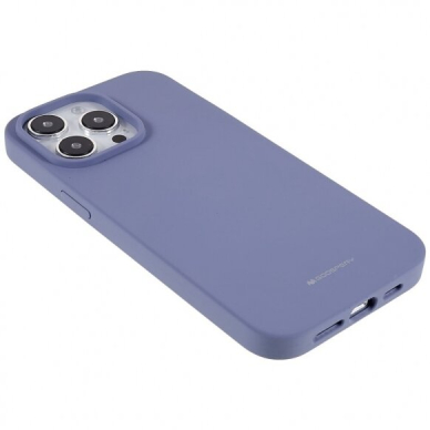 iPhone 12 PRO MAX grey blue MERCURY SILICONE nugarėlė 2