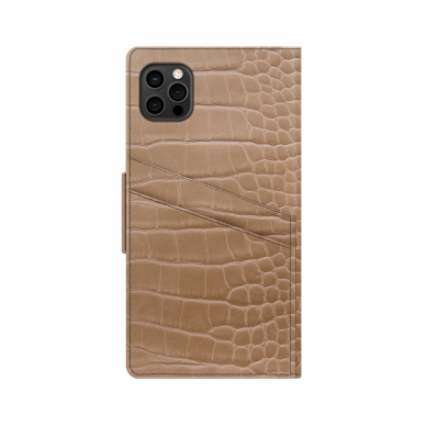 iPhone 12 PRO MAX iDeal Of Sweden dėklas Camel Croco 1