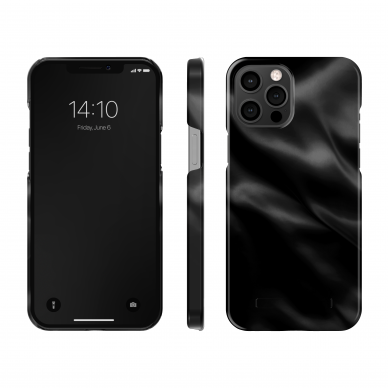 iPhone 12 PRO MAX iDeal Of Sweden nugarėlė Black Satin 2