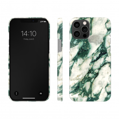 iPhone 12 PRO MAX iDeal Of Sweden nugarėlė Calacatta Emerald Marble 2