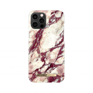 iPhone 12 PRO MAX iDeal Of Sweden nugarėlė Calacatta Ruby Marble