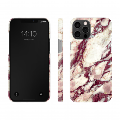 iPhone 12 PRO MAX iDeal Of Sweden nugarėlė Calacatta Ruby Marble 2