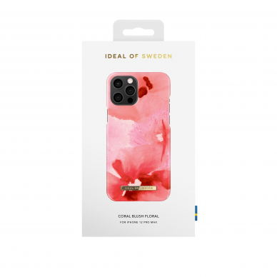 iPhone 12 PRO MAX iDeal Of Sweden nugarėlė Coral Blush Floral 1