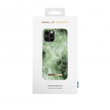 iPhone 12 PRO MAX iDeal Of Sweden nugarėlė Crystal Green Sky 1