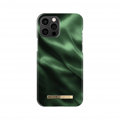 iPhone 12 PRO MAX iDeal Of Sweden nugarėlė Emerald Satin