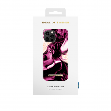 iPhone 12 PRO MAX iDeal Of Sweden nugarėlė Golden Ruby 2