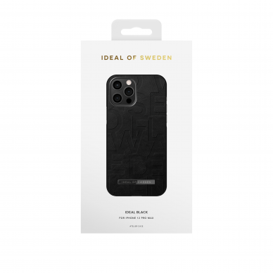 iPhone 12 PRO MAX iDeal Of Sweden nugarėlė IDEAL Black 1