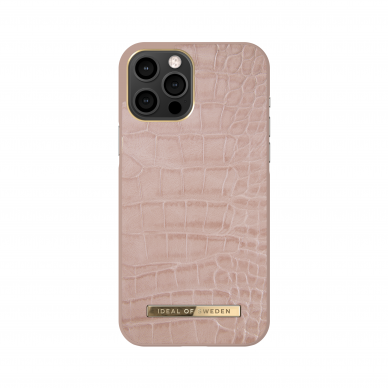 iPhone 12 PRO MAX iDeal Of Sweden nugarėlė Rose Croco