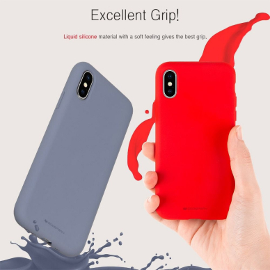 iPhone 12 PRO MAX red MERCURY SILICONE nugarėlė 3