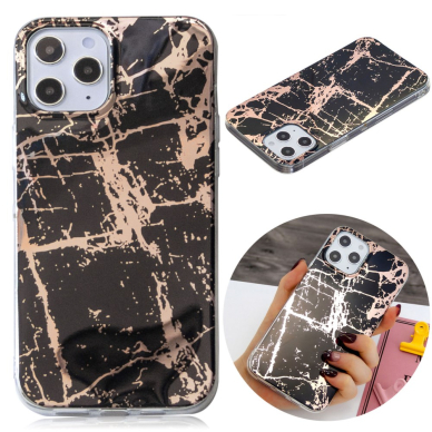 iPhone 12 PRO MAX Tracy Black Marble+ nugarėlė 1