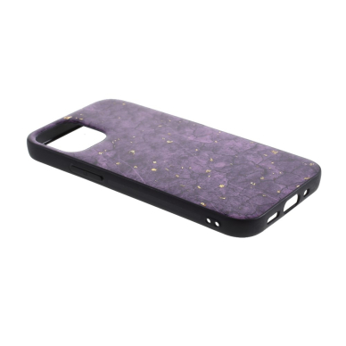 Iphone 12 Pro Max violetinė EPOXY MARBLE nugarėlė 4