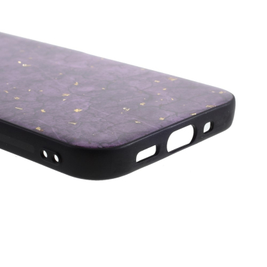 Iphone 12 Pro Max violetinė EPOXY MARBLE nugarėlė 5