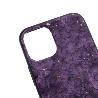 Iphone 12 Pro Max violetinė EPOXY MARBLE nugarėlė 8