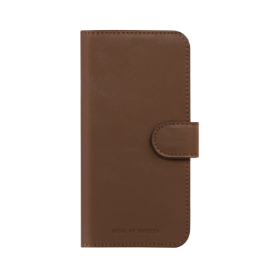 iPhone 12/12 PRO iDeal Of Sweden dėklas Magnet Wallet+ Dark Brown