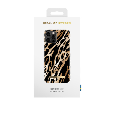 iPhone 12/12 PRO iDeal Of Sweden nugarėlė Iconic Leopard 2